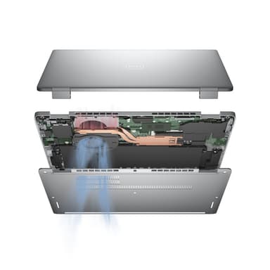 T1A DELL Latitude 5330 Intel® Core™ i7 i7-1265U Laptop 33.8 cm (13.3") Full HD 16 GB DDR4-SDRAM 256 GB SSD Windows 11 Pro Grey UK English view 6