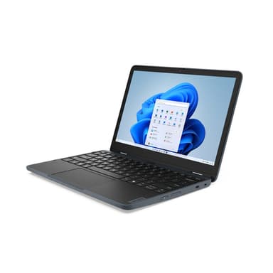 Lenovo 300w 2-in-1 Gen 5 Intel® N N150 Hybrid (2-in-1) 29.5 cm (11.6") Touchscreen HD 8 GB LPDDR5-SDRAM 128 GB UFS Wi-Fi 6E (802.11ax) Windows 11 Pro Grey English view 3