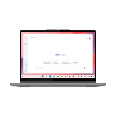 Lenovo Chrome 2in1 14IRU10 Intel Core 5 120U Chromebook 35.6 cm (14") Touchscreen WUXGA 8 GB LPDDR5-SDRAM 128 GB UFS Wi-Fi 6E (802.11ax) ChromeOS Grey English view 5