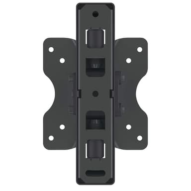Manhattan Wall Mount for TV & Monitors (Full Motion), For screens 13" to 27", VESA compatibility: 75x75mm and 100x100mm - check the dimensions of the four mounting holes on back of screen to ensure it fits, Max 20kg, Black, Bracket view 3