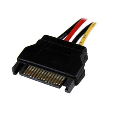 StarTech.com 12in SATA to LP4 Power Cable Adapter - F/M view 3