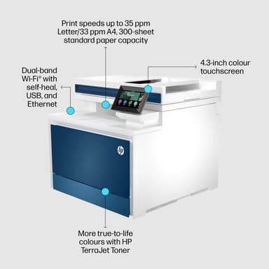 HP Color LaserJet Pro MFP 4302dw Printer view 12