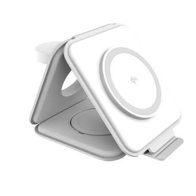 j5create Qi2 3-in-1 Magnetic Travel Wireless Charging Station view 3