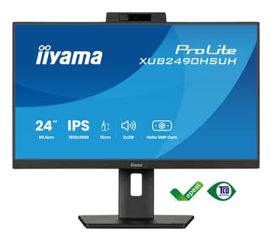 iiyama XUB2490HSUH-B2 computer monitor 60.5 cm (23.8") 1920 x 1080 pixels Full HD LED Black view 2