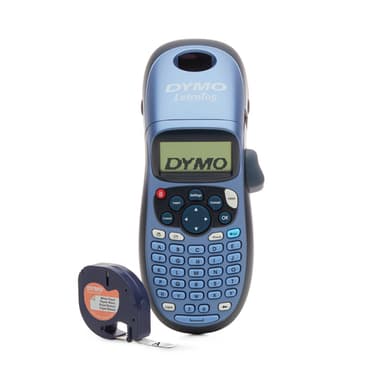 DYMO LetraTag LT-100H Handheld Label Maker | ABC Keyboard Label Printer with Easy-to-Use13 Character LCD Screen | for Home or Office | Blue view 3