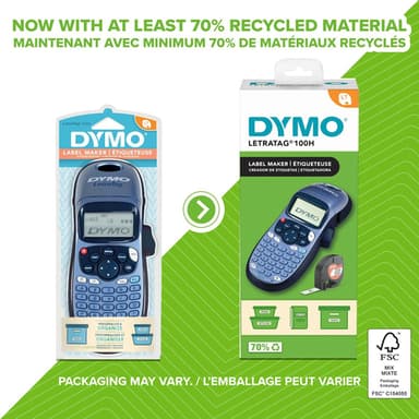 DYMO LetraTag 100H label printer Direct thermal 180 x 180 DPI 12 mm/sec view 4