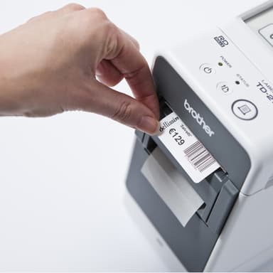 Brother TD-2120N label printer Direct thermal 203 x 203 DPI 152.4 mm/sec Wired Ethernet LAN view 4