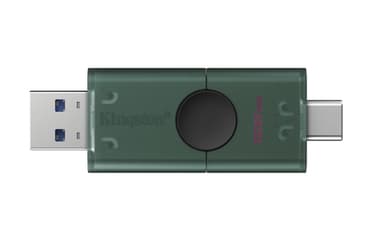 Kingston Technology DataTraveler 128GB USB-A + USB-C 3.2 Gen 1 DuoG2 view 2