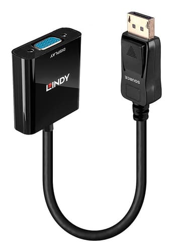 Lindy DisplayPort 1.2 to VGA Active Converter view 1