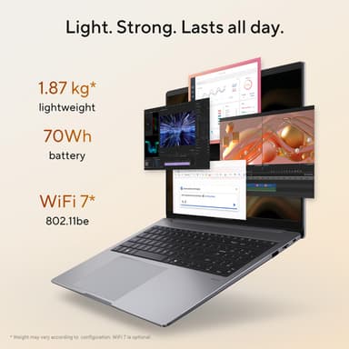 ASUS ExpertBook P3 PM3606CK-R515X AMD Ryzen™ AI 5 330 Laptop 40.6 cm (16") WUXGA 16 GB DDR5-SDRAM 512 GB SSD Wi-Fi 7 (802.11be) Windows 11 Pro Grey view 20
