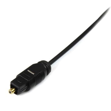 StarTech.com 15 ft Thin Toslink Digital Optical SPDIF Audio Cable view 2