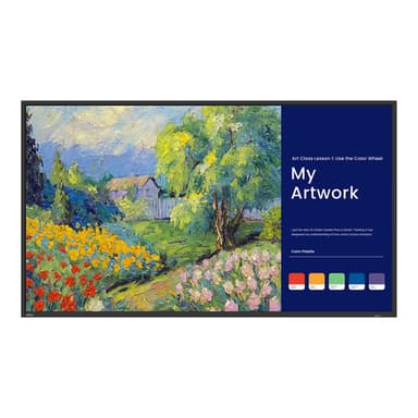 BenQ SL4304 Digital signage flat panel 109.2 cm (43") LCD 500 cd/m² 4K Ultra HD Black Built-in processor Android view 1
