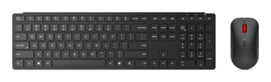 Lenovo 4X31S04843 keyboard Mouse included Office RF Wireless + Bluetooth French, German Black view 1