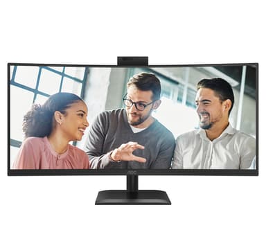AOC CU34E4CW/75 computer monitor 86.4 cm (34") 3440 x 1440 pixels Black view 7