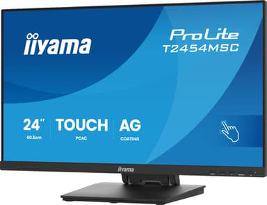 iiyama ProLite T2454MSC-B3AG computer monitor 60.5 cm (23.8") 1920 x 1080 pixels Full HD LED Touchscreen Multi-user Black view 6