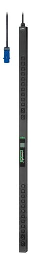 APC Easy Rack PDU, Switched, 0U, 1 Phase, 3.7kW, 230V, 16A, 20 x C13 and 4 x C19 outlets, IEC60309 2P+E inlet