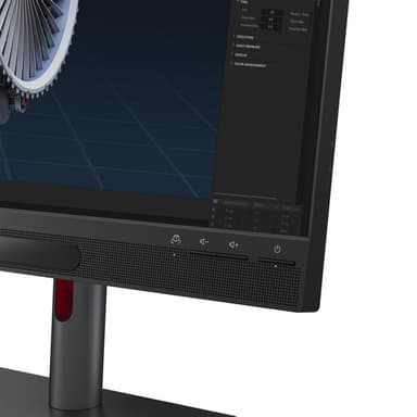 Lenovo ThinkVision 27 3D computer monitor 68.6 cm (27") 3840 x 2160 pixels 4K Ultra HD LED Black view 9