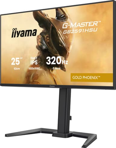 iiyama G-MASTER GB2591HSU-B1 computer monitor 62.2 cm (24.5") 1920 x 1080 pixels Full HD LED Black view 6