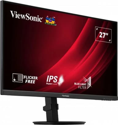 Viewsonic VG Series VG2709-2K-MHD-2 computer monitor 68.6 cm (27") 2560 x 1440 pixels Quad HD LED Black view 2