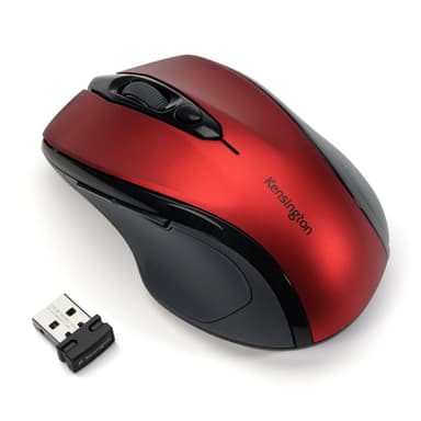 Kensington Pro Fit Mid-Size Wireless Mouse - Ruby Red view 2