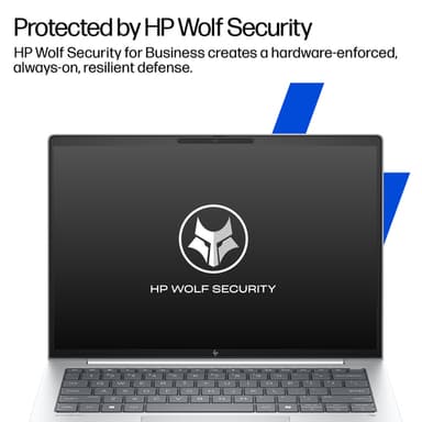 HP EliteBook 8 G1i Next Gen AI Wolf Pro Security Edition Copilot+ PC Intel Core Ultra 7 258V Laptop 35.6 cm (14") WUXGA 32 GB LPDDR5x-SDRAM 512 GB SSD Wi-Fi 7 (802.11be) Windows 11 Pro Silver view 7