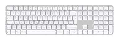 Apple Magic keyboard Universal USB + Bluetooth QWERTZ Swiss White view 1