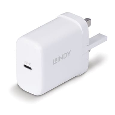 Lindy 73427 mobile device charger Universal White AC Fast charging Indoor view 1