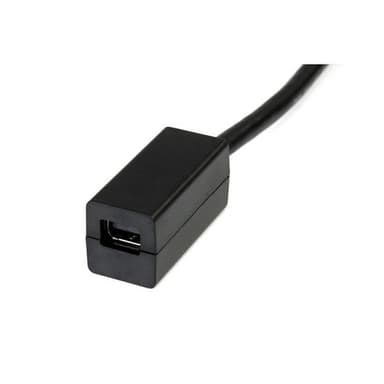 StarTech.com 6in (15cm) DisplayPort to Mini DisplayPort Cable - 4K x 2K UHD Video - DisplayPort Male to Mini DisplayPort Female Adapter Cable - DP Computer to mDP 1.2 Monitor Extension Cable view 3