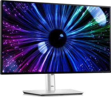 DELL UltraSharp U2424HE computer monitor 60.5 cm (23.8") 1920 x 1080 pixels Full HD LCD Black, Silver view 1