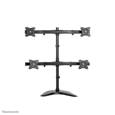 Neomounts NM-D335D4BLACK Monitor stand 10-27" view 2