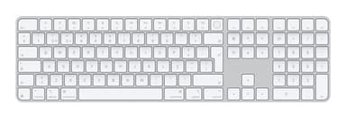 Apple Magic keyboard Universal USB + Bluetooth QWERTY Portuguese White view 1