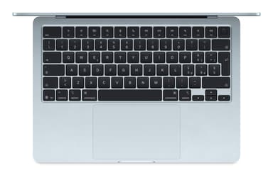 Apple MacBook Air 13-inch : M4 chip with 10-core CPU and 10-core GPU, 16GB, 512GB SSD - Sky Blue view 2