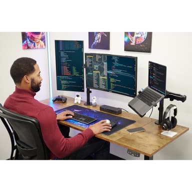 Kensington SmartFit Ergo Single Extended Monitor Arm view 10