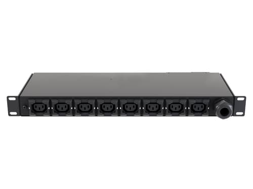 Vertiv PowerGo Monitored rPDU | 1U | Horizontal | 230V | 16A | 8 Manual Lock IEC C13 Outlets | 3.6 kW | 50/60Hz | 1P+N+E(IP44) | EP4G81A2
