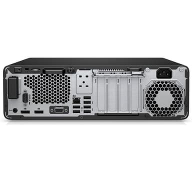 T1A HP EliteDesk 800 G6 Refurbished Intel® Core™ i5 i5-10500 16 GB DDR4-SDRAM 256 GB SSD Windows 11 Pro SFF PC Black view 3