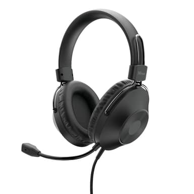 Trust HS-250 Headset Wired Head-band Calls/Music Black view 1