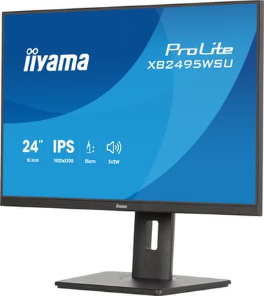 iiyama ProLite XB2495WSU-B1 computer monitor 61.2 cm (24.1") 1920 x 1200 pixels WUXGA LCD Black view 6