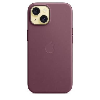 Apple iPhone 15 FineWoven Case with MagSafe - Mulberry view 3