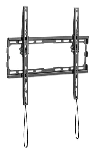 Manhattan Wall Mount for TV & Monitors (Tiltable), For screens 32" to 55", VESA compatibility: all between 200x200mm to 400x400mm - check the dimensions of the four mounting holes on back of screen to ensure it fits, Max 35kg, Black, Bracket
