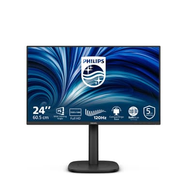 Philips 3000 series 24B2N3200J/00 computer monitor 60.5 cm (23.8") 1920 x 1080 pixels Full HD LCD Black view 1