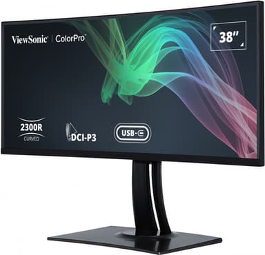 Viewsonic VP3881A computer monitor 96.5 cm (38") 3840 x 1600 pixels Quad HD+ LED Black view 5