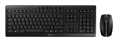 CHERRY Stream Desktop keyboard Mouse included Office RF Wireless QWERTZ German Black view 1