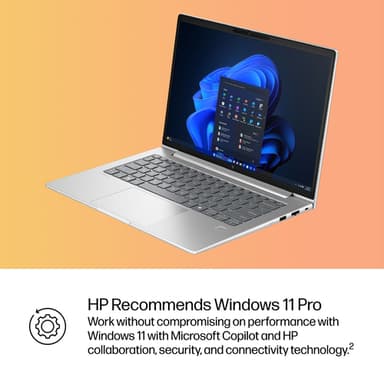 HP EliteBook 6 G1iR Wolf Pro Security Edition Intel Core 5 120U Laptop 35.6 cm (14") WUXGA 16 GB DDR5-SDRAM 512 GB SSD Wi-Fi 6E (802.11ax) Windows 11 Pro Silver view 10
