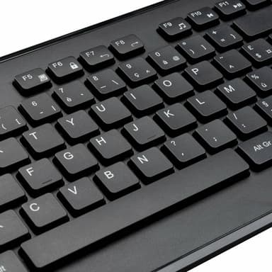 Targus AKM610FR keyboard Mouse included Universal RF Wireless AZERTY French Black view 4