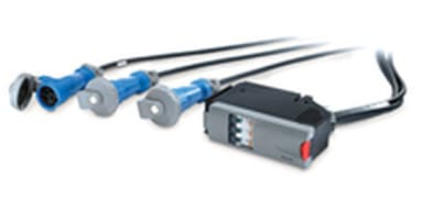APC IT Power Distribution Module 3x1 Pole 3 Wire 32A 3xIEC309 480cm, 540cm, 600cm view 1