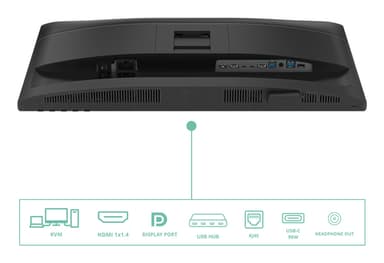 AOC 24P4CV computer monitor 60.5 cm (23.8") 1920 x 1080 pixels Full HD LED Black view 4