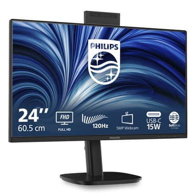 Philips 3000 series 24B2N3200JH/00 computer monitor 60.5 cm (23.8") 1920 x 1080 pixels Full HD LCD Black view 2