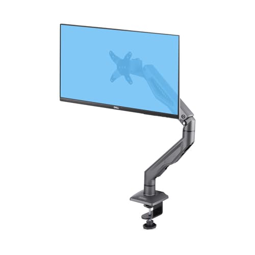StarTech.com Desk Mount Monitor Arm, Up To 32" Display, Max 22lb/10kg, VESA 75x75/100x100, C-Clamp, Fully Articulating, Mechanical Spring, TAA-compliant