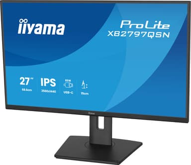 iiyama ProLite XB2797QSN-B1 computer monitor 68.6 cm (27") 2560 x 1440 pixels Quad HD LCD Black view 8