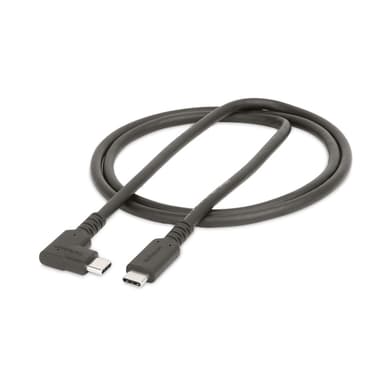 StarTech.com 3ft (1m) Rugged Right Angle USB-C Cable, USB 3.2 Gen 2 (10 Gbps), Full-Featured USB C to C Data transfer Cable, 4K 60Hz DP Alt Mode, 100W Power Delivery - 90 Degree USB Type-C Cable view 11